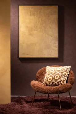 Best XOOON Raeven schilderij 90x120cm in kleur Okergeel shop je bij COCOmaison