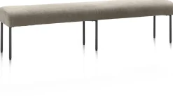 XOOON Reverso eetkamerbank 200 cm in de kleur Bruin -