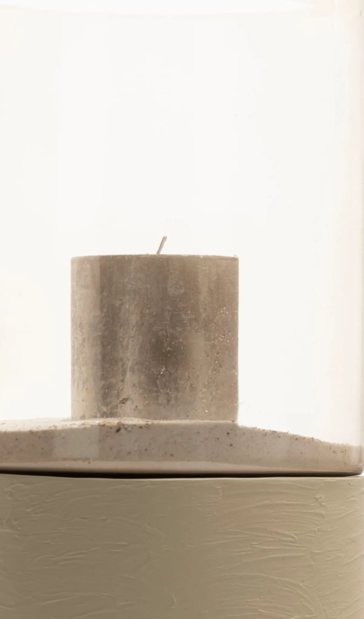 Online XOOON Reza windlicht (H74cm) in de kleur Taupe - COCOmaison