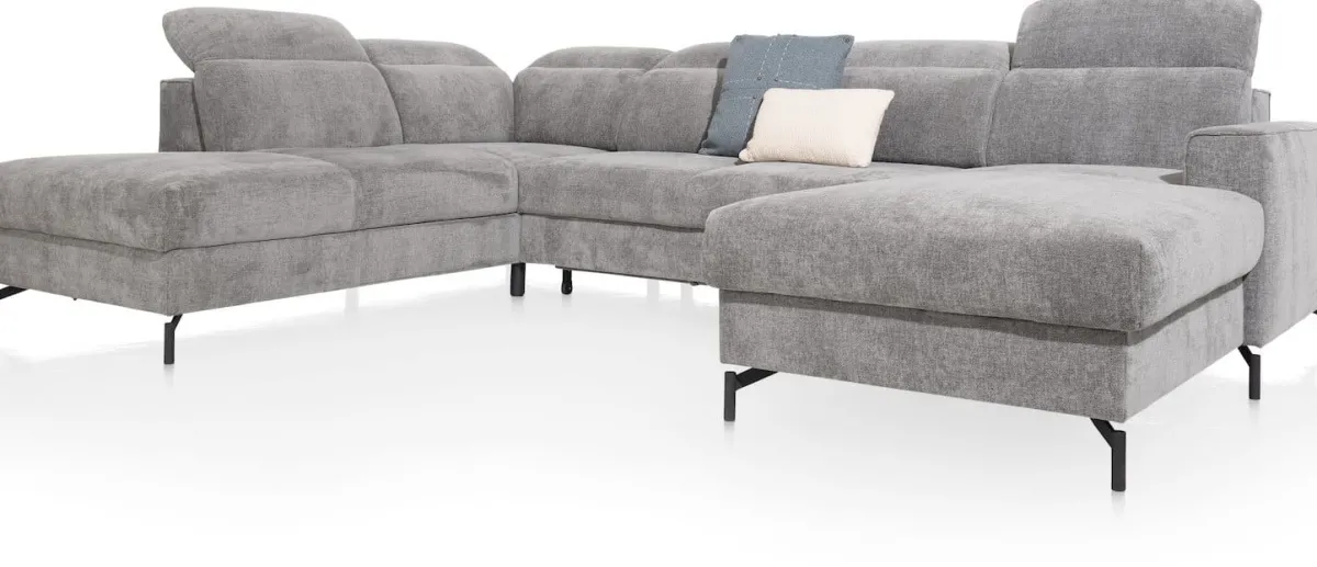 Online XOOON Rialto, Ottomane links - 2,5 zits zonder armen - longchair rechts