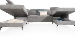 Online XOOON Rialto, Ottomane links - 2,5 zits zonder armen - longchair rechts