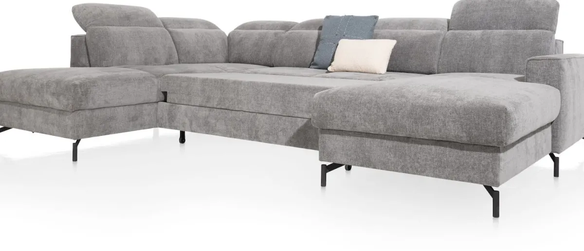 Online XOOON Rialto, Ottomane links - 2,5 zits zonder armen - longchair rechts