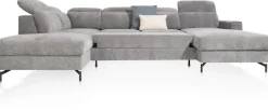 Online XOOON Rialto, Ottomane links - 2,5 zits zonder armen - longchair rechts