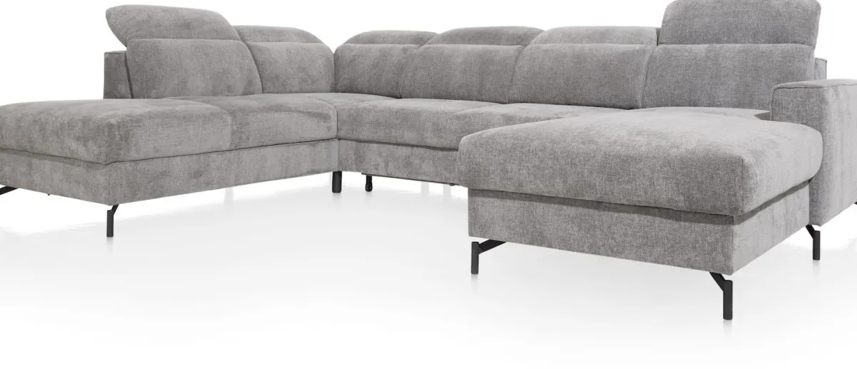 Online XOOON Rialto, Ottomane links - 2,5 zits zonder armen - longchair rechts