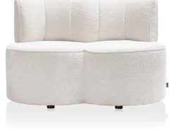 New XOOON Roan 2-zitsbank in de kleur Creme - COCOmaison