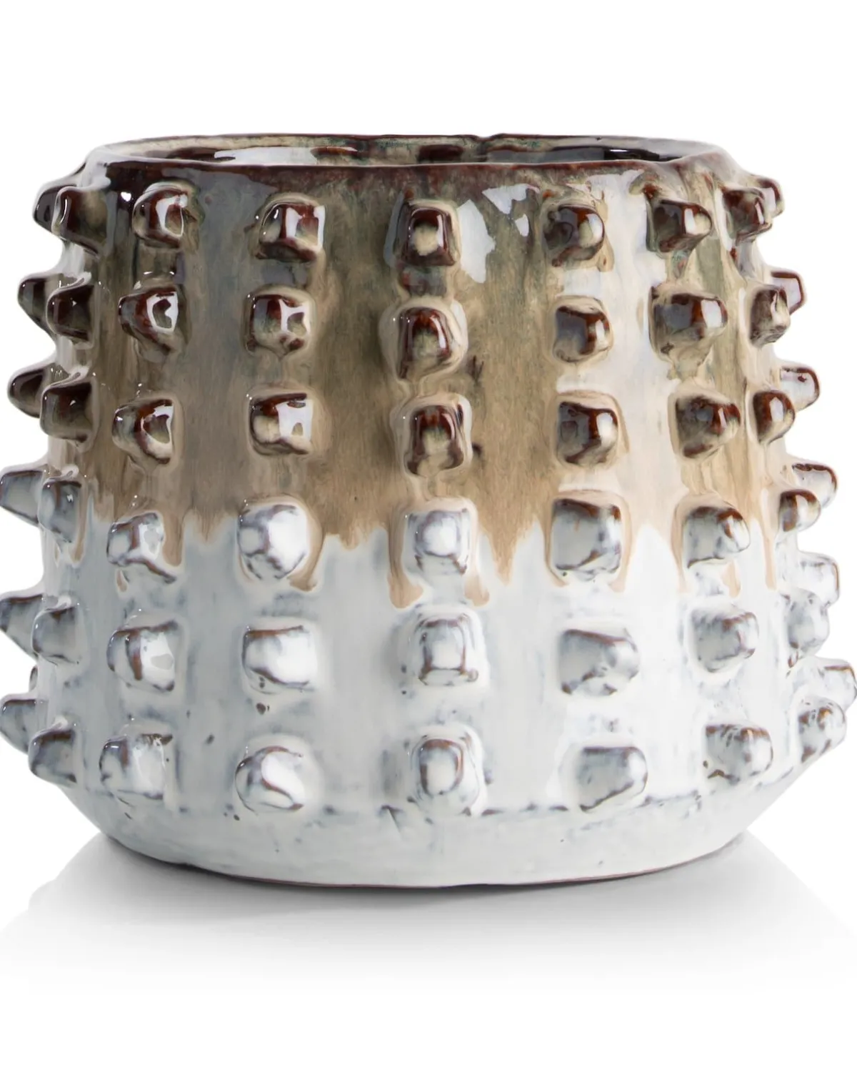 Sale XOOON Saar pot H21,5cm in de kleur Multi Color - COCOmaison