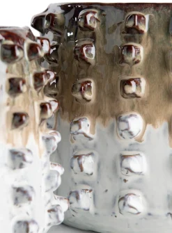 Sale XOOON Saar pot H21,5cm in de kleur Multi Color - COCOmaison