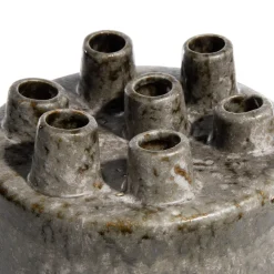 XOOON Safia vaas H21cm in de kleur Zwart - COCOmaison