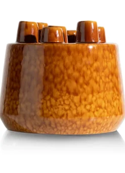 Online XOOON Safia vaas H21cm in de kleur Bruin - COCOmaison