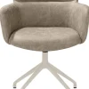 Clearance XOOON Sage, armstoel draaibaar - creme - stof Oregon - beige