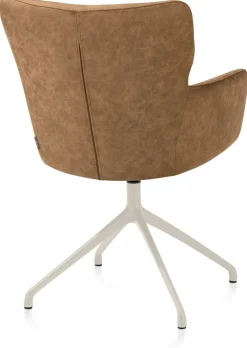 Hot XOOON Sage, armstoel draaibaar - creme - stof Oregon - Desert