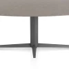 Best XOOON Saluti, EETKAMERTAFEL ELLIPS 240 X 110 CM. - CENTRALE POOT - GRAPHIET - Lava