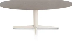 Hot XOOON Saluti, EETKAMERTAFEL ELLIPS 210 X 105 CM. - CENTRALE POOT - CRÈME - Lava