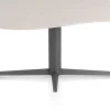Best XOOON Saluti, EETKAMERTAFEL ORGANISCH 180 X 120 CM. - CENTRALE POOT - GRAPHIET - Light sand