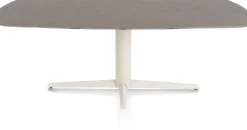 Best XOOON Saluti, EETKAMERTAFEL OVAAL 210 X 105 CM. - CENTRALE POOT - CRÈME - Lava