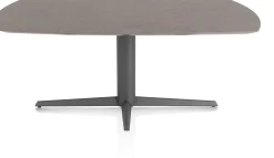 Hot XOOON Saluti, EETKAMERTAFEL OVAAL 180 X 105 CM. - CENTRALE POOT - GRAPHIET - Lava