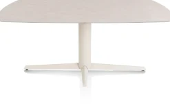 Online XOOON Saluti, EETKAMERTAFEL OVAAL 180 X 105 CM. - CENTRALE POOT - CRÈME - Light sand