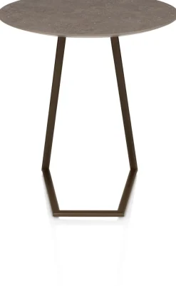 Clearance XOOON Salutina, laptop tafeltje - steelbrown