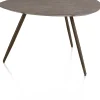 Clearance XOOON Salutina, salontafel 68 x 68 cm - 3 pootjes - steelbrown