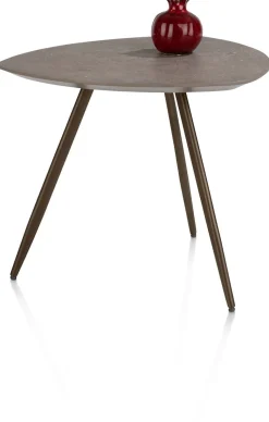 Hot XOOON Salutina, salontafel 53 x 53 cm - 3 pootjes - steelbrown