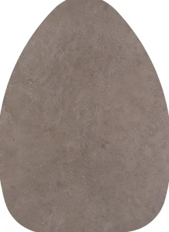 Sale XOOON Salutina, slontafel 110 x 80 cm - 3 pootjes - steelbrown