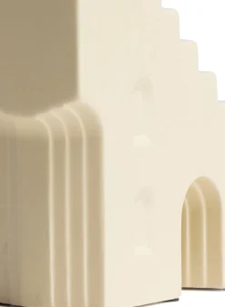 Clearance XOOON Skala kandelaar (H17.6cm) in de kleur Creme - COCOmaison