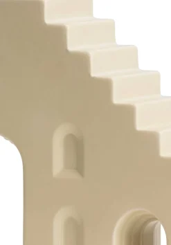 Clearance XOOON Skala kandelaar (H17.6cm) in de kleur Creme - COCOmaison