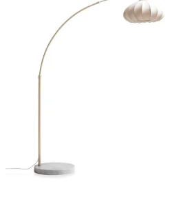 Clearance XOOON Skip vloerlamp (1*E27) in de kleur Beige - COCOmaison