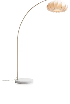 Clearance XOOON Skip vloerlamp (1*E27) in de kleur Beige - COCOmaison