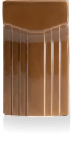 Discount XOOON Skira kandelaar (H11.8cm) in de kleur Bruin - COCOmaison