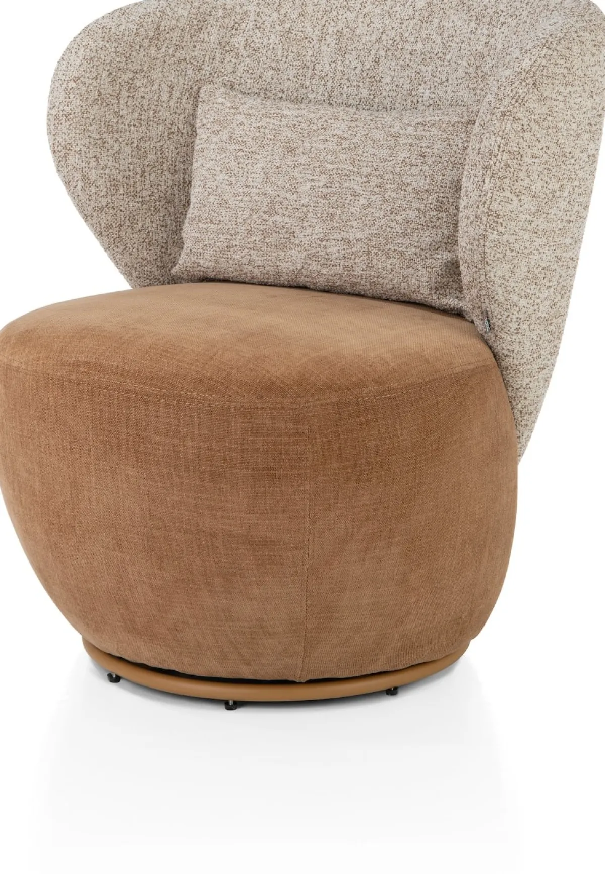 XOOON Solee fauteuil - draaibaar in de kleur Koper -