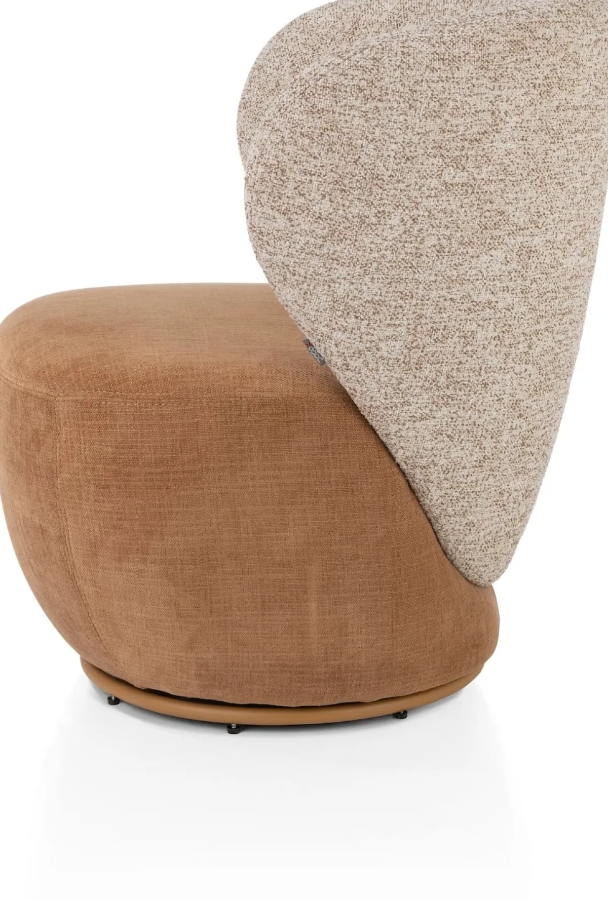 XOOON Solee fauteuil - draaibaar in de kleur Koper -