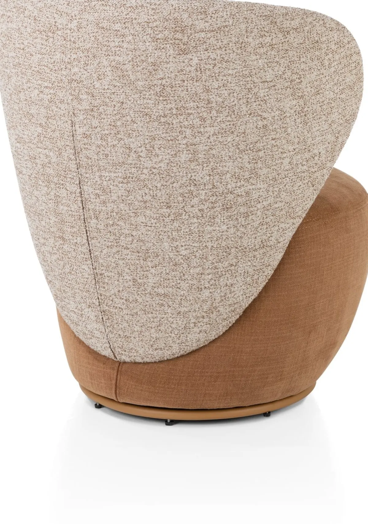 XOOON Solee fauteuil - draaibaar in de kleur Koper -