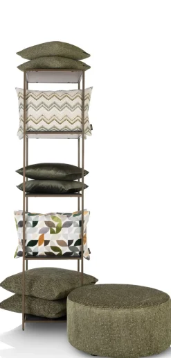 New XOOON Stand up rek 45x50x193cm in de kleur Goud - COCOmaison