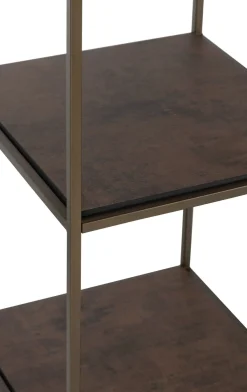 New XOOON Stand up rek 45x50x193cm in de kleur Goud - COCOmaison