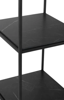 Online XOOON Stand up rek 45x50x193cm in de kleur Zwart - COCOmaison