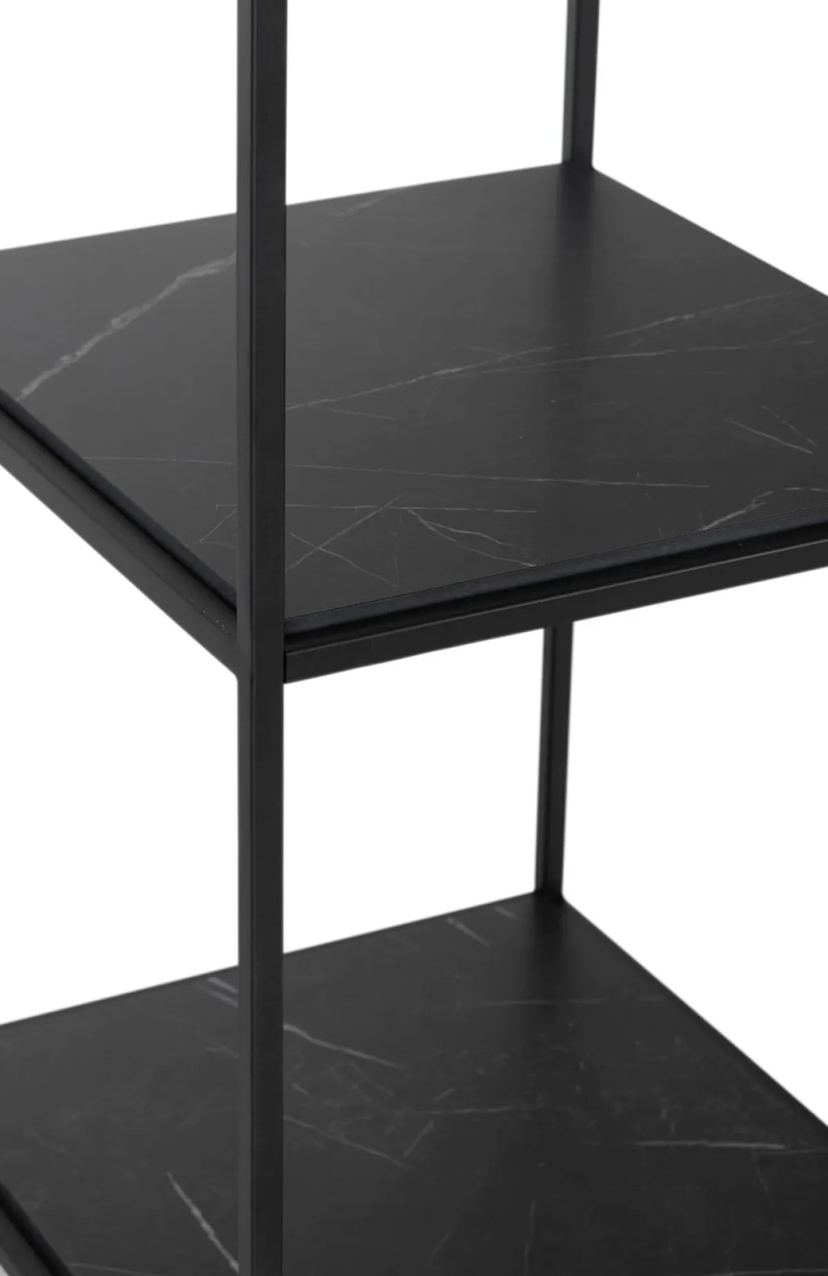 Online XOOON Stand up rek 45x50x193cm in de kleur Zwart - COCOmaison