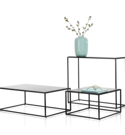 XOOON Stand Up salontafel in de kleur Zwart - COCOmaison