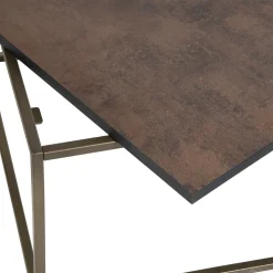 Clearance XOOON Stand Up salontafel in de kleur Goud - COCOmaison