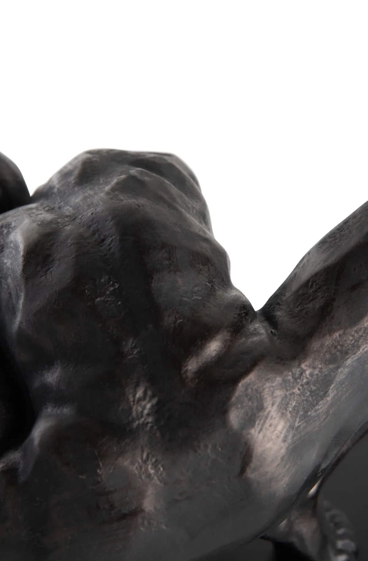 XOOON Stretching beeld H19cm in de kleur Zwart - COCOmaison