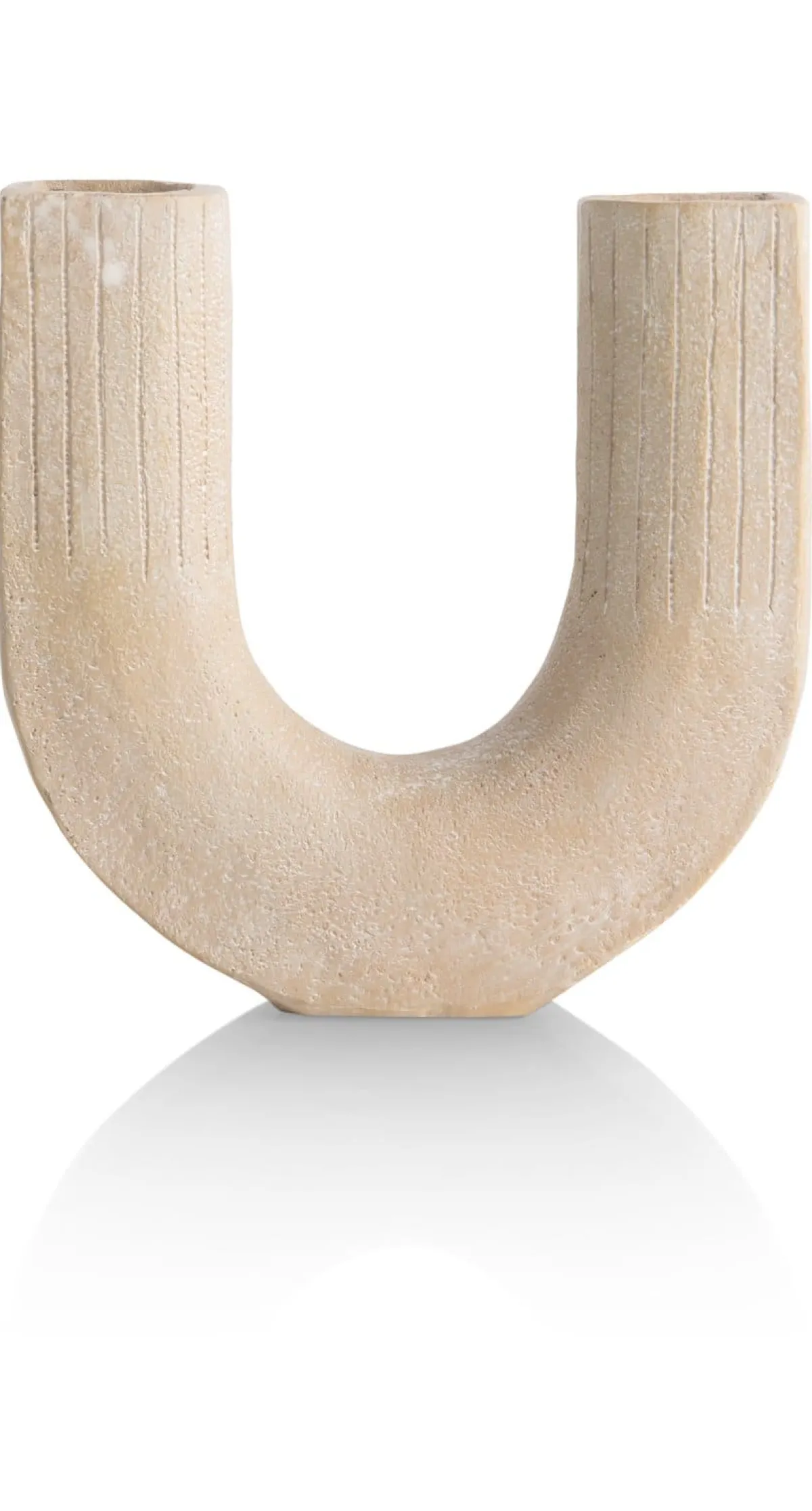 Hot XOOON Suze vaas H16cm in de kleur Beige - COCOmaison