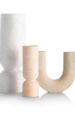 Hot XOOON Suze vaas H16cm in de kleur Beige - COCOmaison