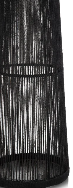 Discount XOOON Tali vloerlamp 1*E27 H120cm in de kleur Zwart - COCOmaison