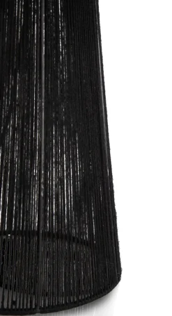 Discount XOOON Tali vloerlamp 1*E27 H120cm in de kleur Zwart - COCOmaison