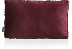 Discount XOOON Teddy kussen 30x50cm in de kleur Rood - COCOmaison