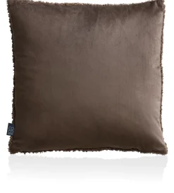 Outlet XOOON Teddy kussen 45x45cm in de kleur Bruin - COCOmaison
