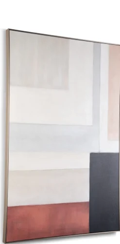 XOOON Tijn schilderij 90x140cm in de kleur Multi Color - COCOmaison