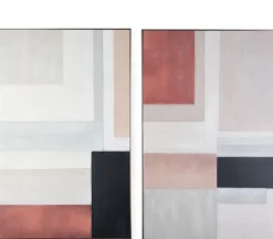 XOOON Tijn schilderij 90x140cm in de kleur Multi Color - COCOmaison