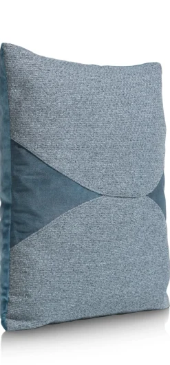Sale XOOON Timeless Aria kussen 45x45cm in de kleur Blauw - COCOmaison