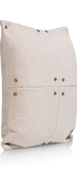 Clearance XOOON Timeless Avery kussen 50x50cm in de kleur Beige - COCOmaison